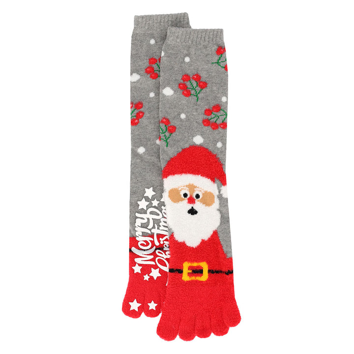 Apollo Ladies X-Mas Toe Socks (Pair)