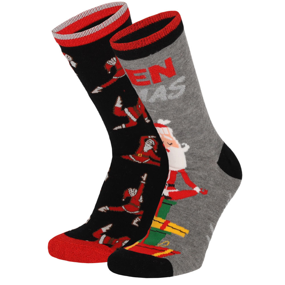 Apollo Ladies X-Mas Socks 2-Pack