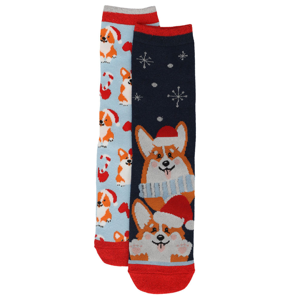 Apollo Ladies X-Mas Socks 2-Pack