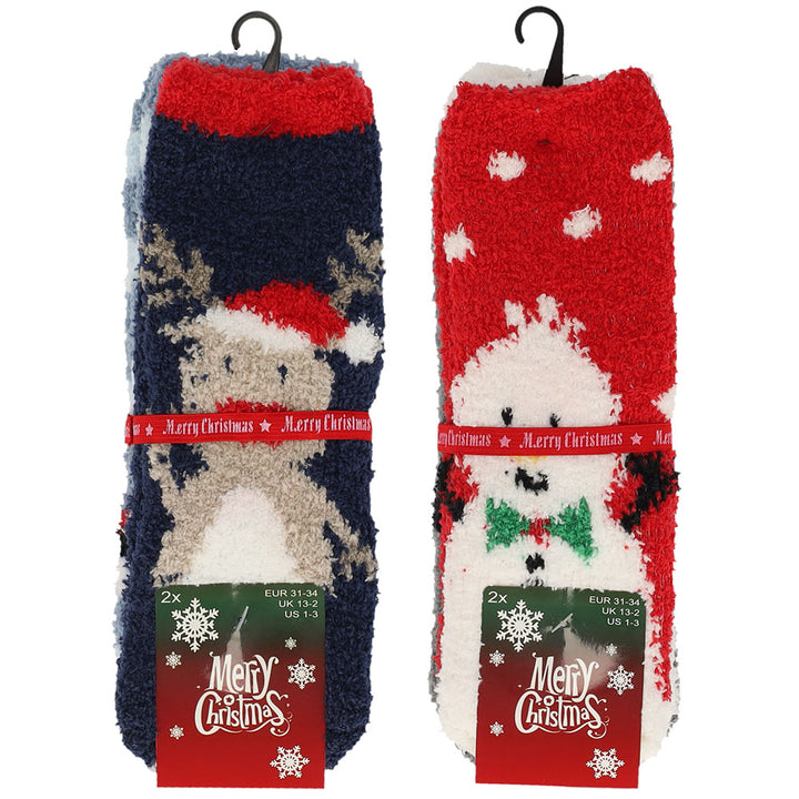 Apollo Kids Softy Socks X-Mas 2-Pack