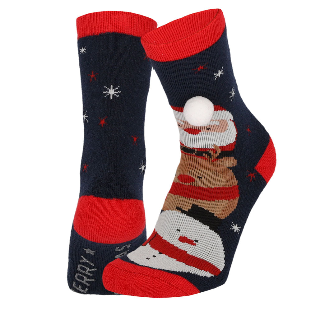 Apollo Kids Slipper Socks X-Mas 3D (Pair)