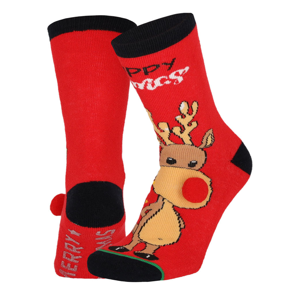 Apollo Kids Slipper Socks X-Mas 3D (Pair)