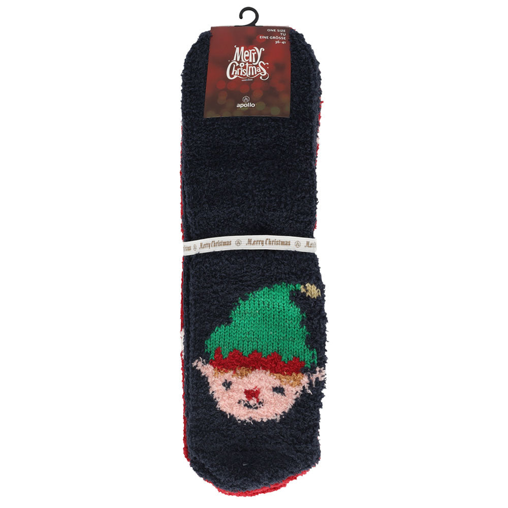 Apollo Ladies Softy Socks X-Mas 2-Pack