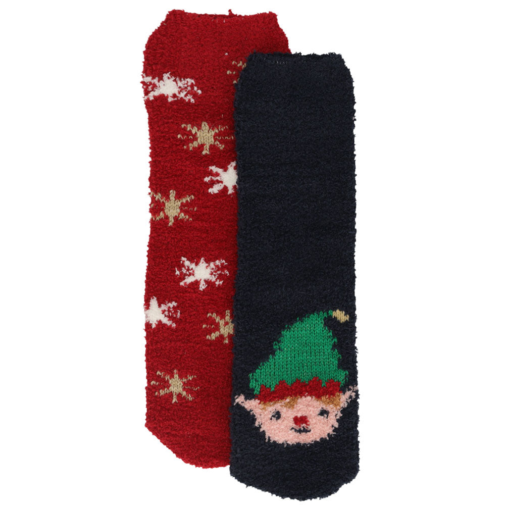 Apollo Ladies Softy Socks X-Mas 2-Pack