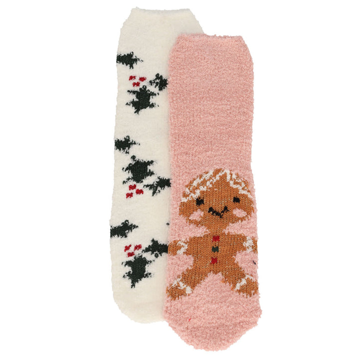 Apollo Ladies Softy Socks X-Mas 2-Pack