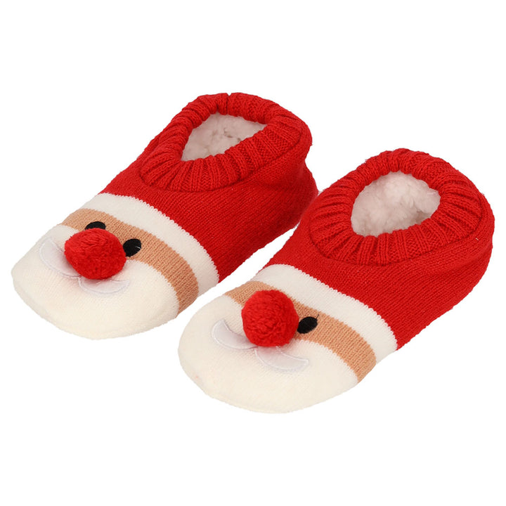 Apollo Girls X-Mas Knit Ballerina Booties 3D (Pair)