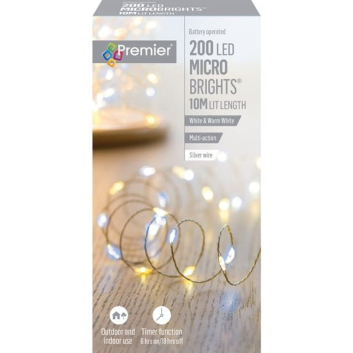 200 LED Battery Operated Microbrights