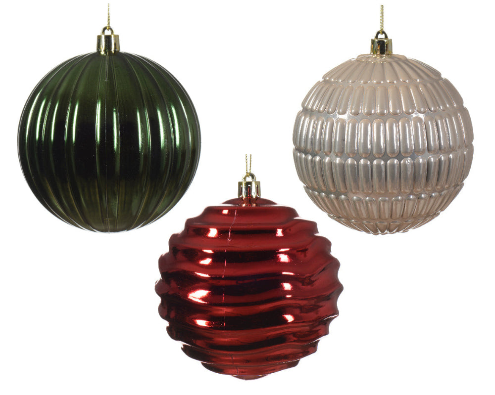 10cm Shatterproof Baubles