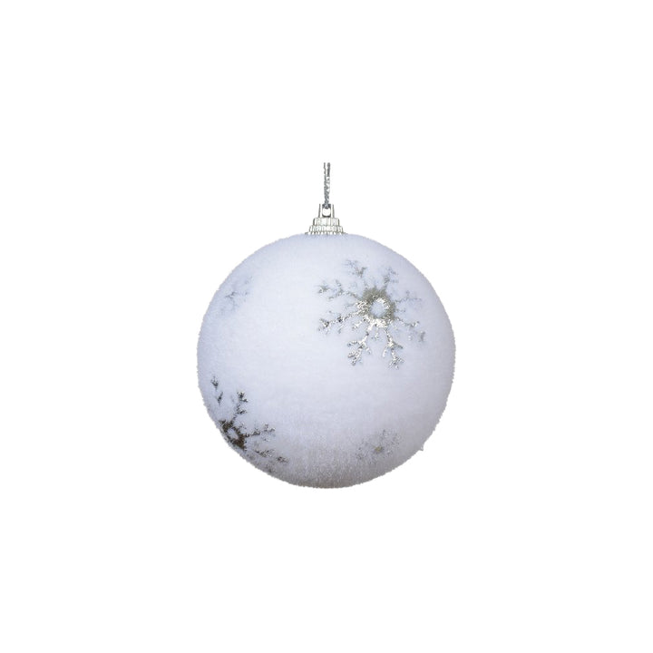 Foam Bauble Snowflake Ornament