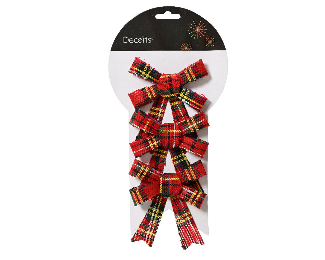 Kaemingk Red Bow - Set of 3