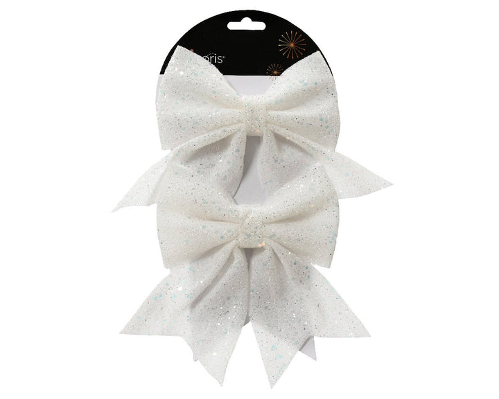 Kaemingk White Bow - Set of 2