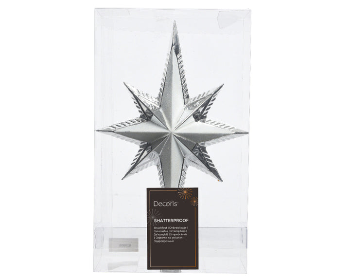 Treetopper polystyrene glitter