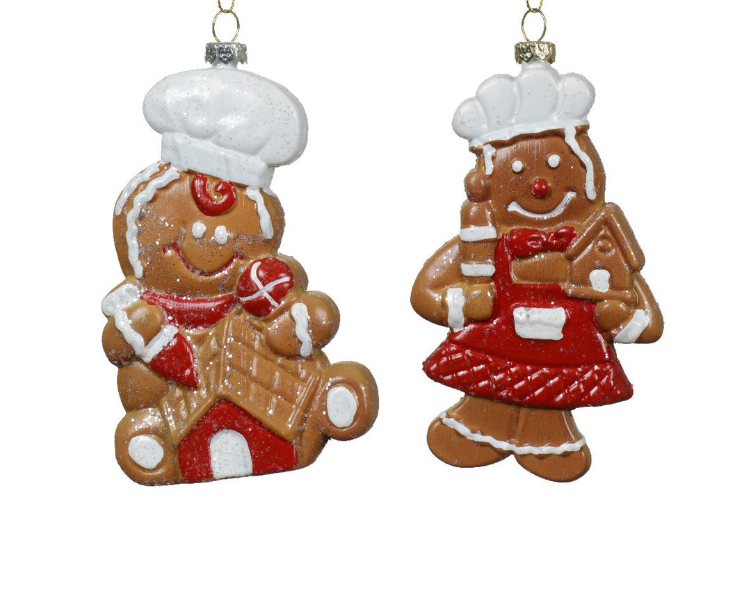 Kaemingk Shatterproof Gingerbread - Set of 2