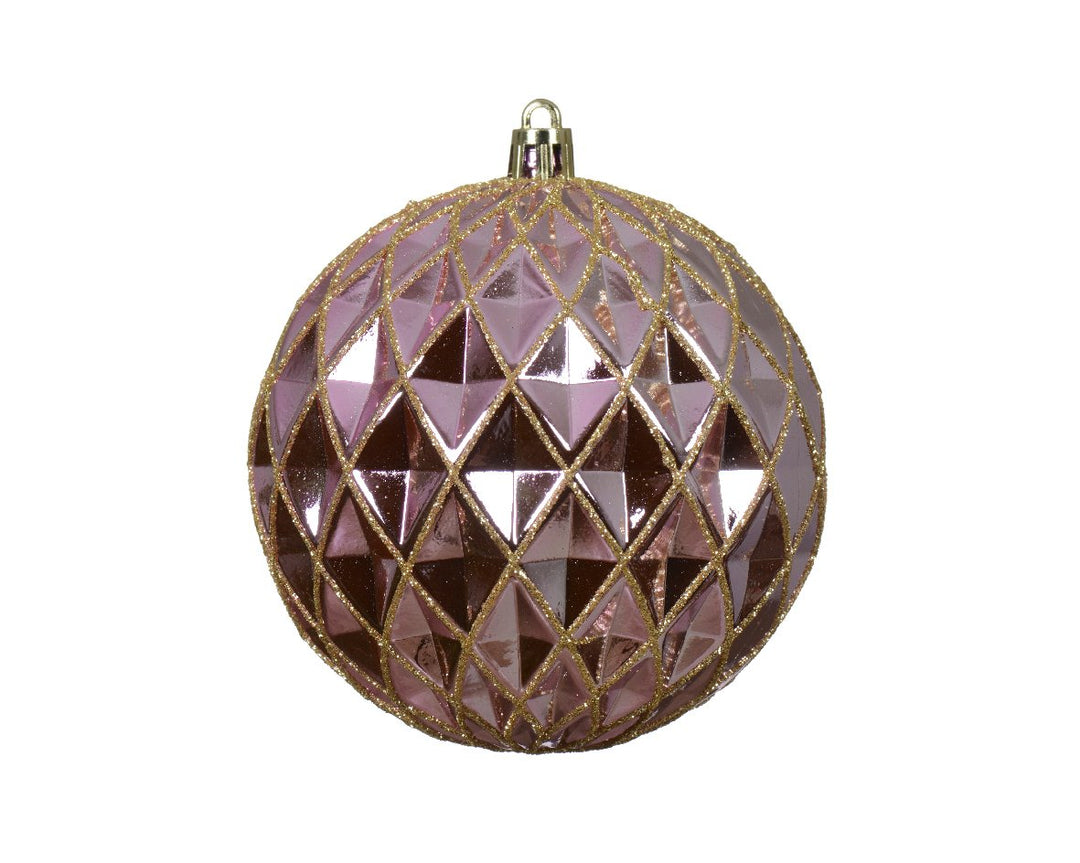 Kaemingk Shatterproof Bauble - Lilac Breeze