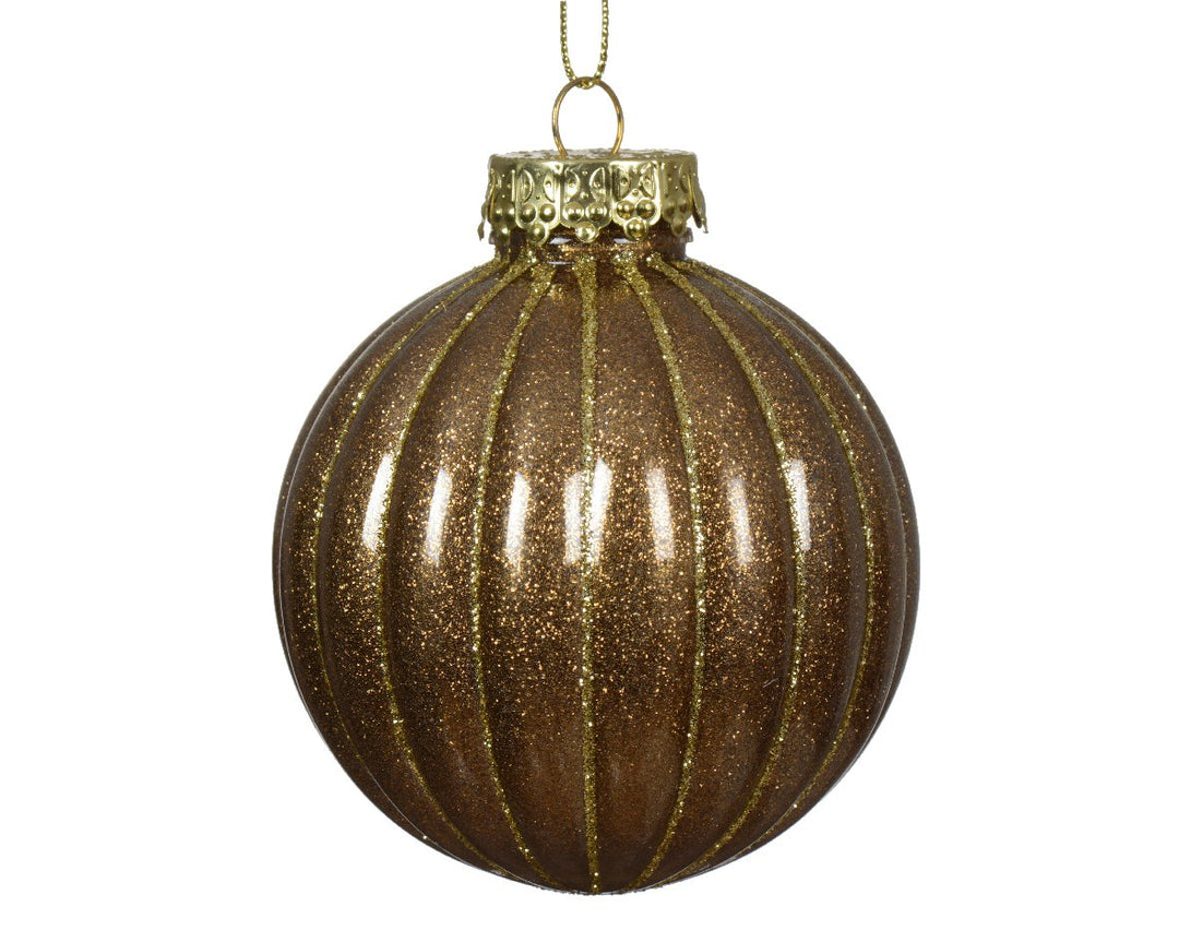 Kaemingk Shatterproof Shiny Bauble - Gold