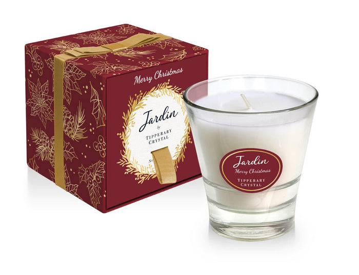 Jardin Collection Christmas Candle - Merry Christmas