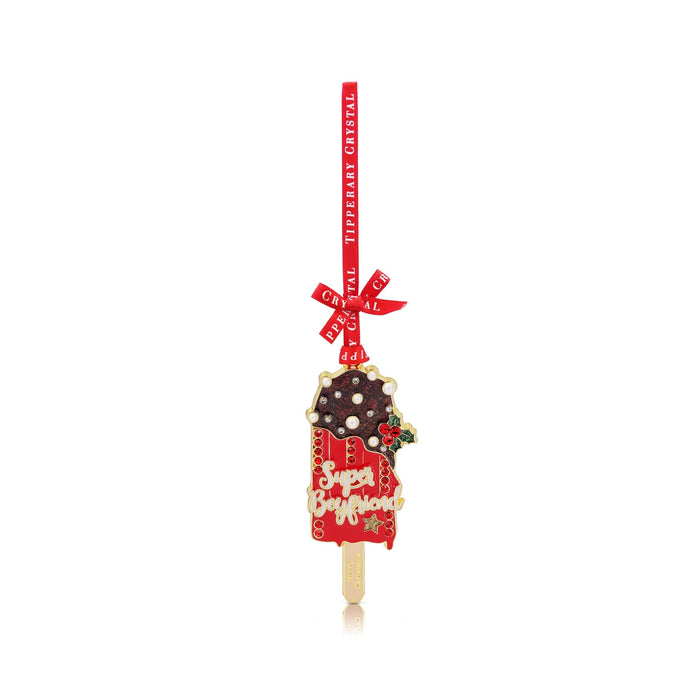 TIPPERARY CRYSTAL Super Boyfriend Hanging Christmas Decoration