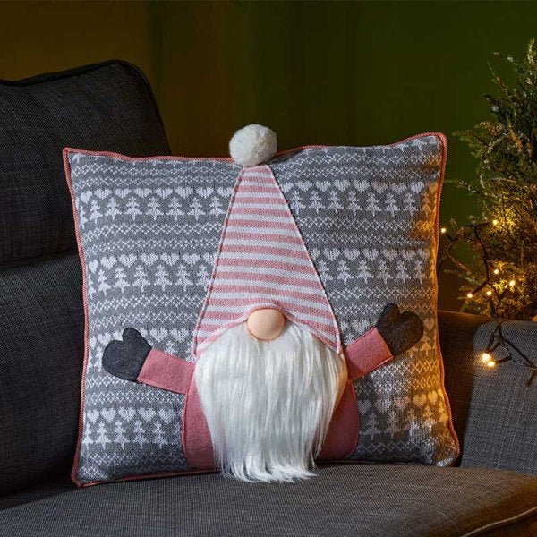 FairIsle Gonk Cushion