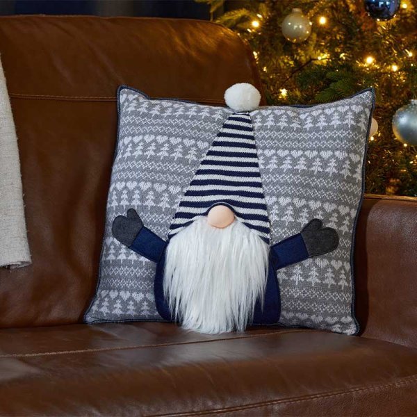 FairIsle Gonk Cushion