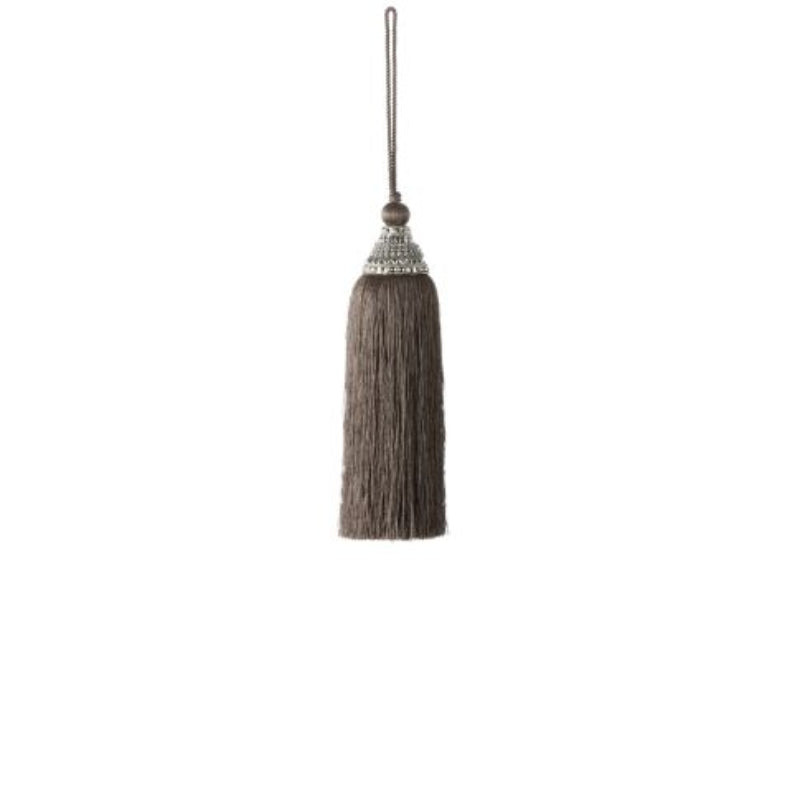 18cm Tassel Grey