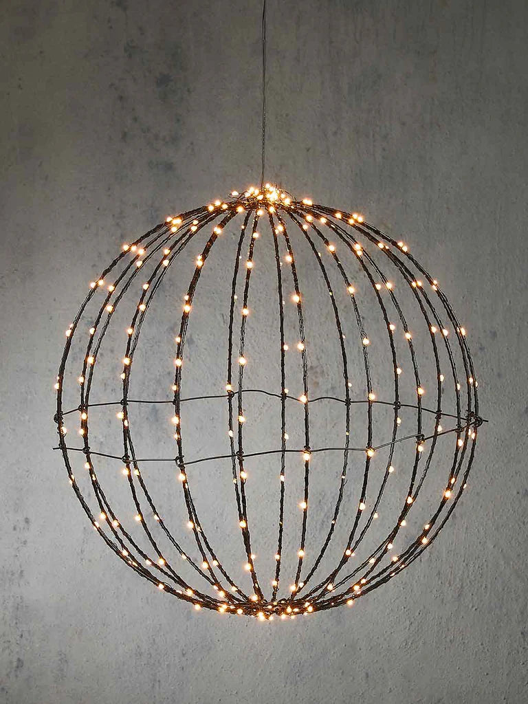 40cm Ball With Timer Warm White