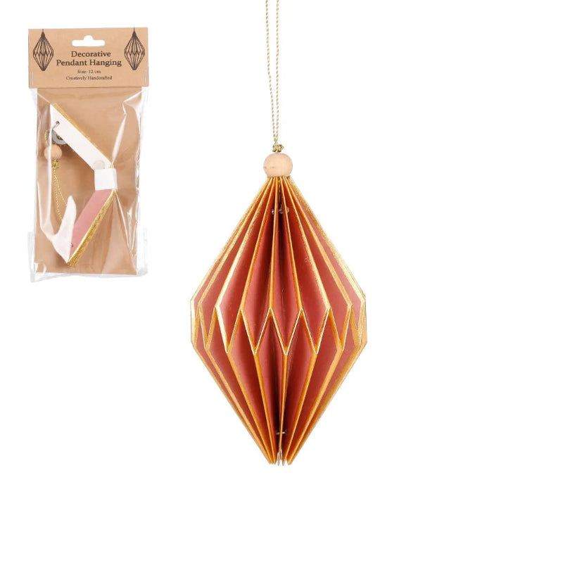 15.5cm Onion Ornament Red