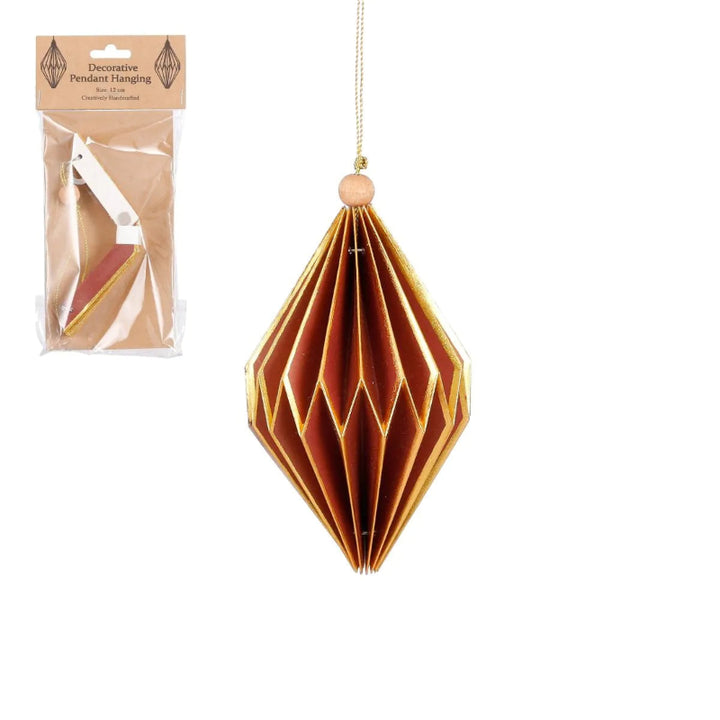 15.5cm Onion Ornament Red