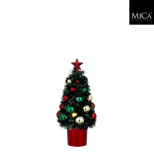 Edelman Christmas Tree Display Green - h29cm x d12cm