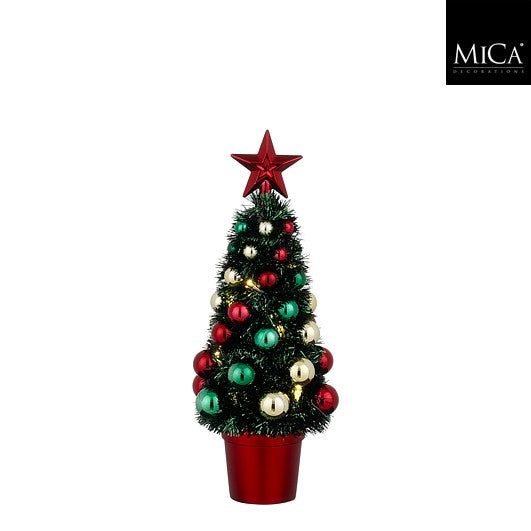 Edelman Christmas Tree Display Green - h20.5cm x d10cm