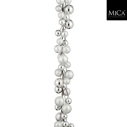 Edelman Christmas Garland Silver - 180cm