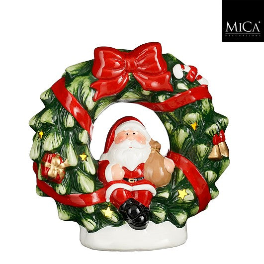 Edelman Christmas Figure Red - l15 x w10 x h20cm
