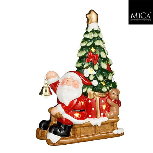 Edelman Christmas Figure Red - l17 x w9 x h24.5cm