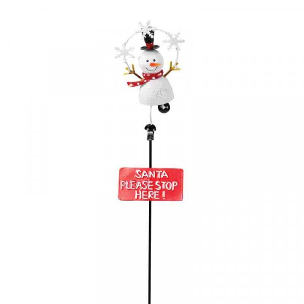 Frosty Snowman Christmas Sign