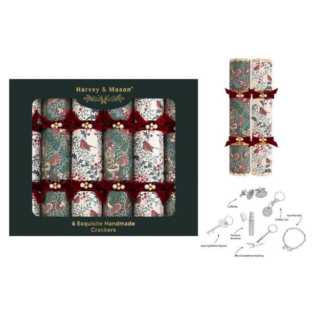 13.5" Christmas Crackers (Pack of 6)