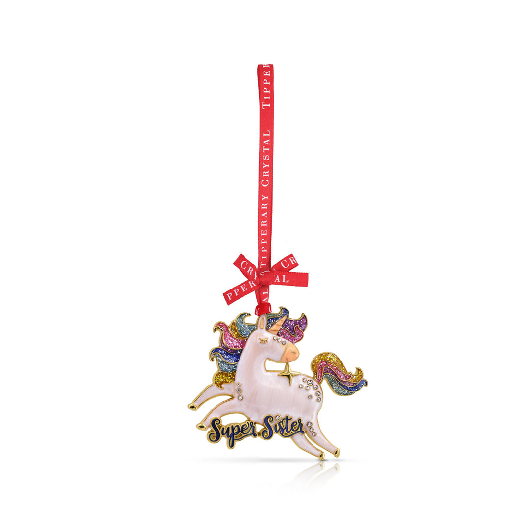 Loved One's Christmas Decoration Super Sister