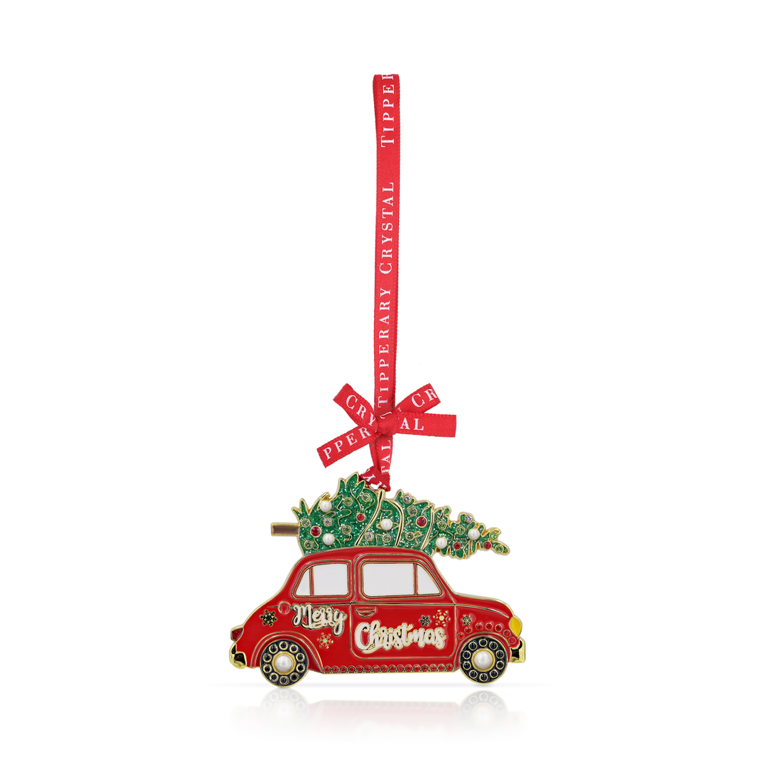 Sparkle Car with Tree Decoration