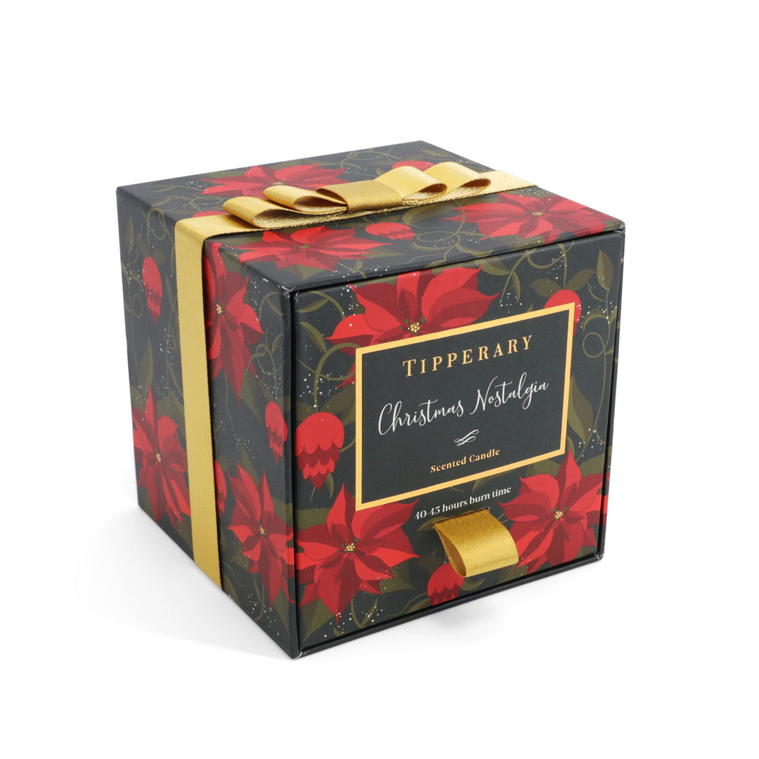 Poinsettia Tumbler Candle