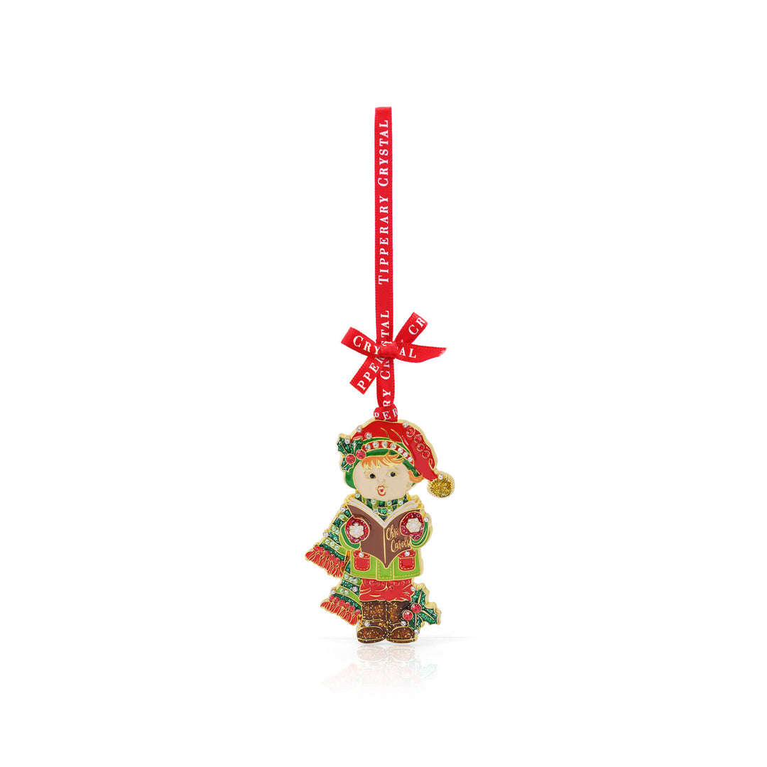 Tipperary Carol Singer Sparkle Decoration