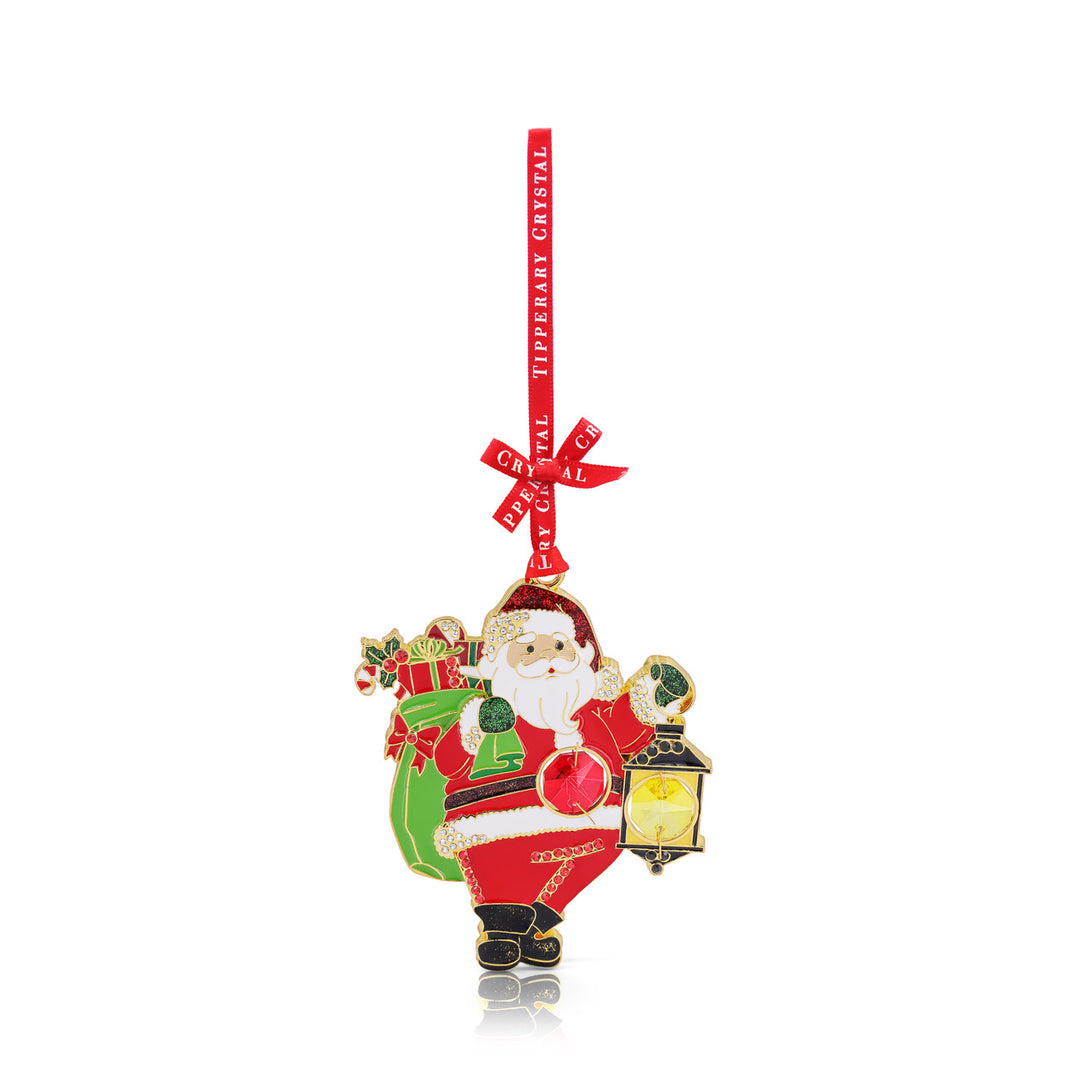 Gem Christmas Decoration - Santa & Lantern