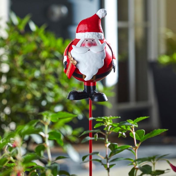 Wibbly Santa Stake