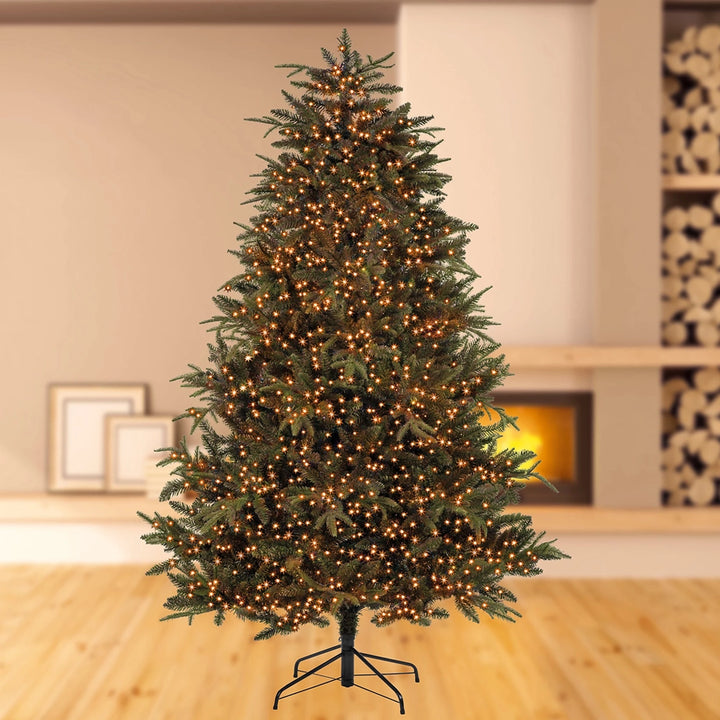 3000 LED TreeBrights Tree Lights with Green Cable