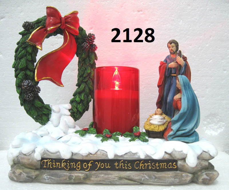 Nativity with LED Light