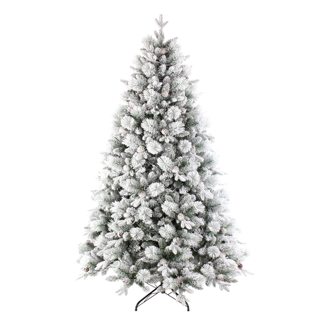 Frosted Christmas tree