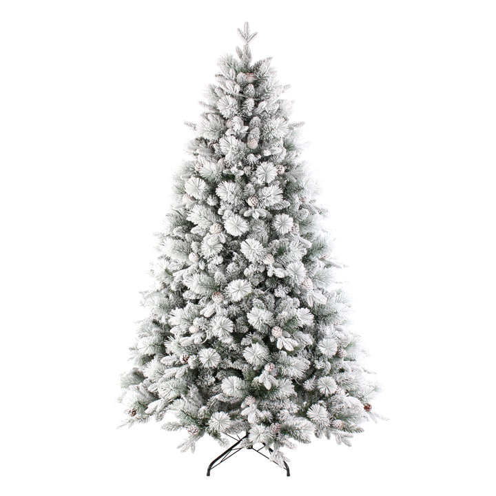 Frosted Christmas tree