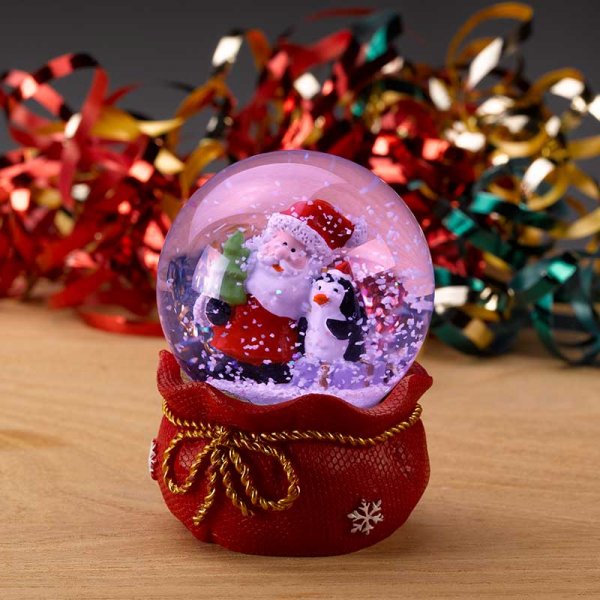 Red Velvet Snow Globe