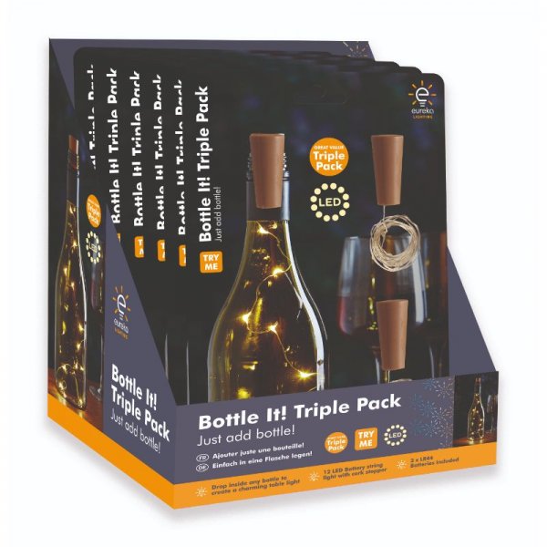 Bottle It String Lights - Triple Pack