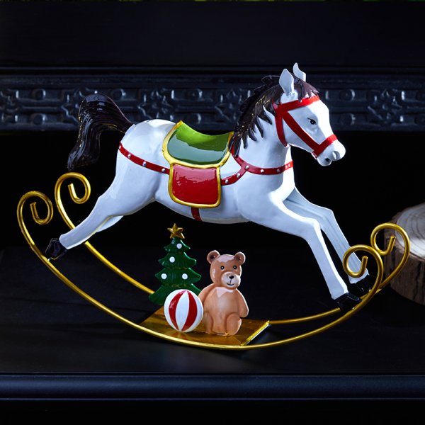 Rocking Horse - White