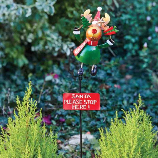 Rudy Reindeer Christmas Sign