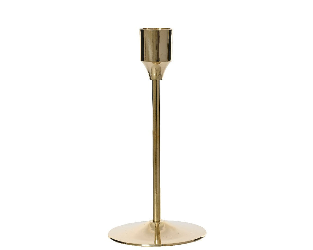 Kaemingk Brass Candleholder - Gold