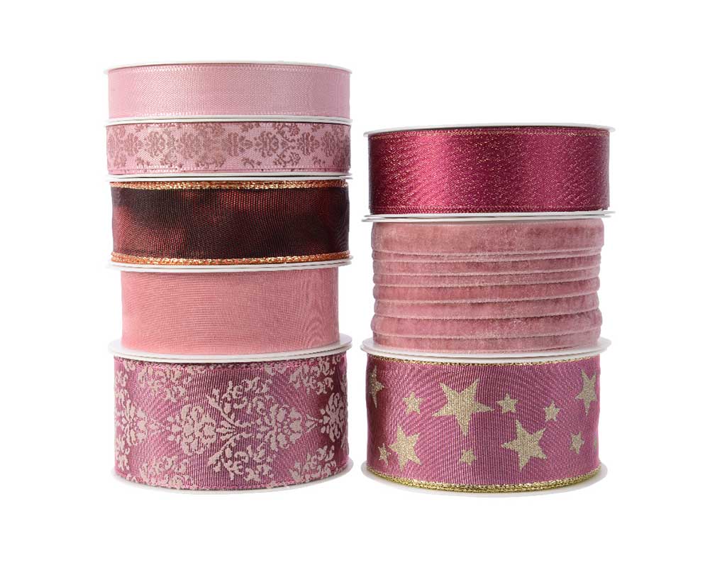 Tree Ribbon Assorted Pink